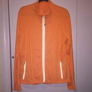 Tangerine Reflective Orange ZipUp